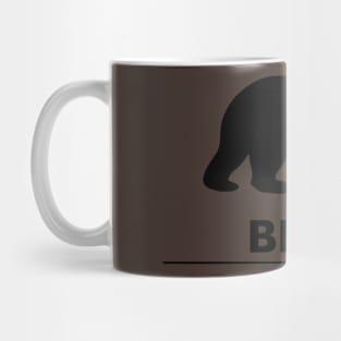 Warning Bear Mug